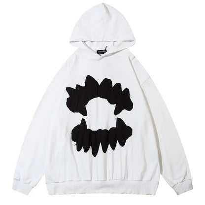 Fang Embroidery Hoodie