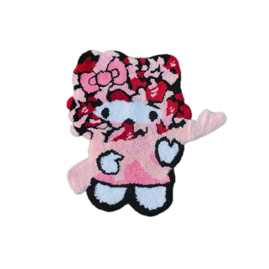 Hello Kitty AK47 Rug