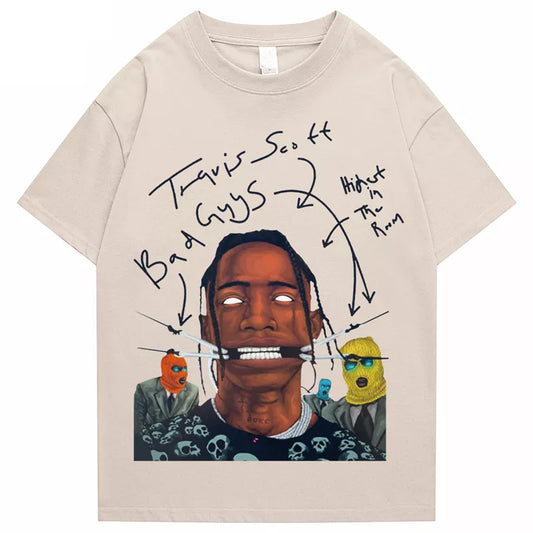 TRAVIS SCOTT CAMISETA MÁS ALTA EN LA SALA