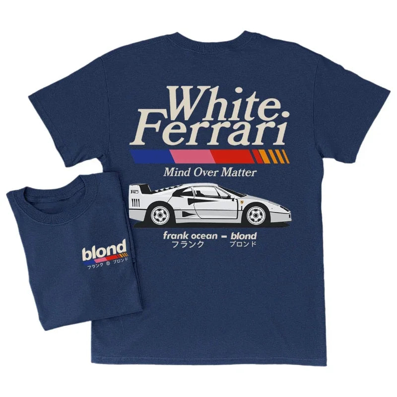 Frank Ocean White Ferrari T-shirt