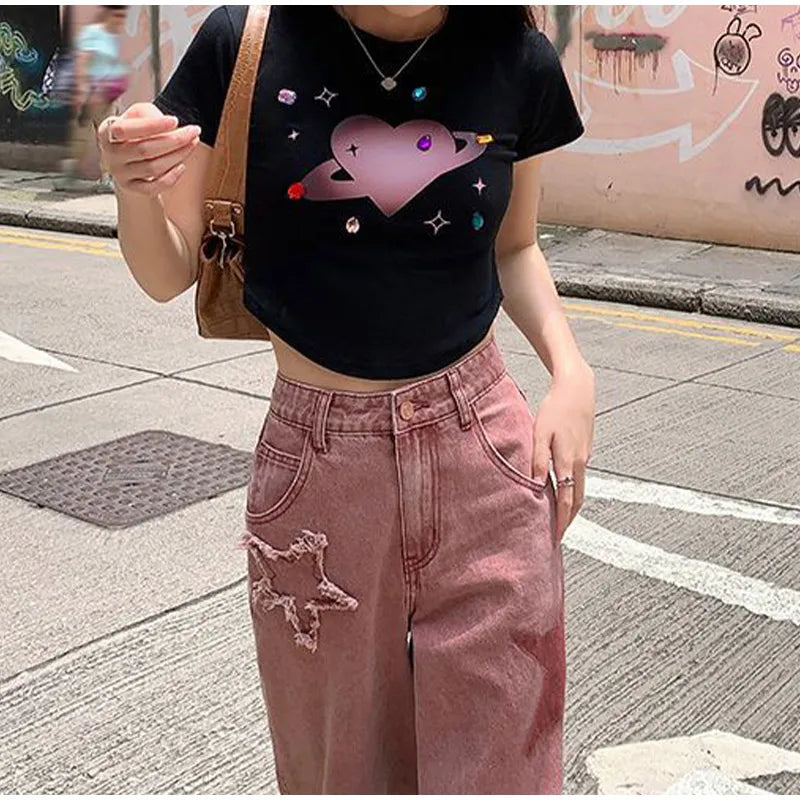 Star Patch Jeans