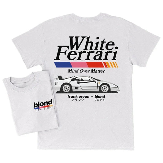 Frank Ocean White Ferrari T-shirt